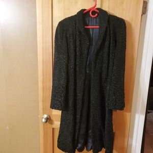 Lamb wool coat